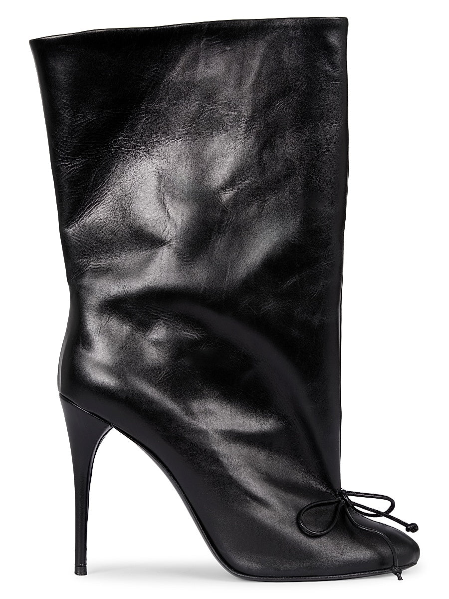 Low 90MM Leather Boots