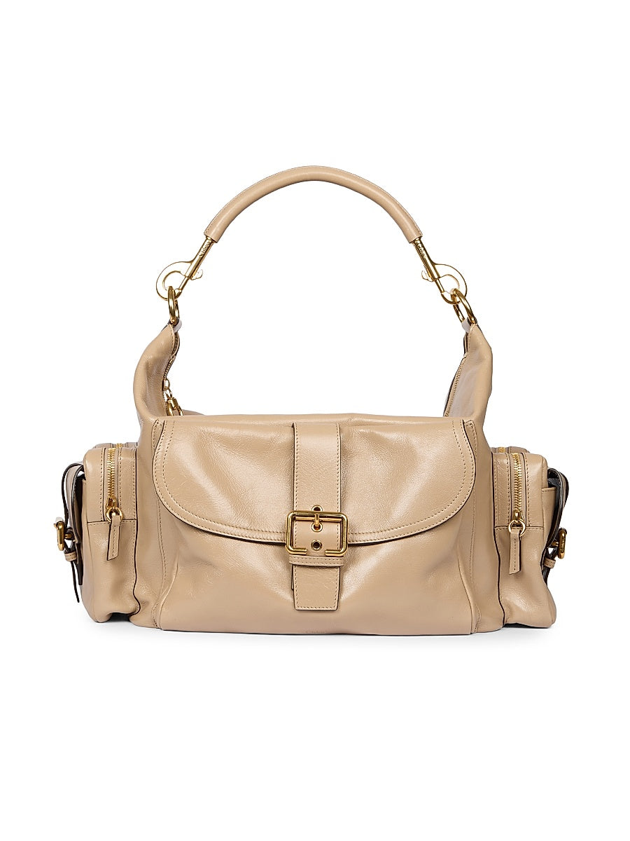 Large Leather Camera Bag