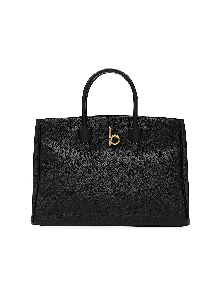 Rocking Horse Leather Tote Bag