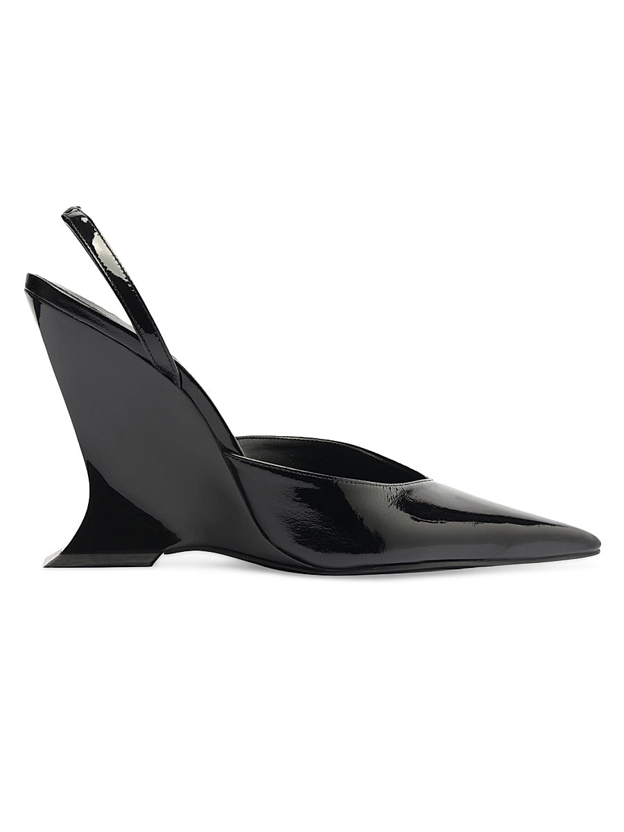 Siena 115MM Patent Leather Slingback Pumps
