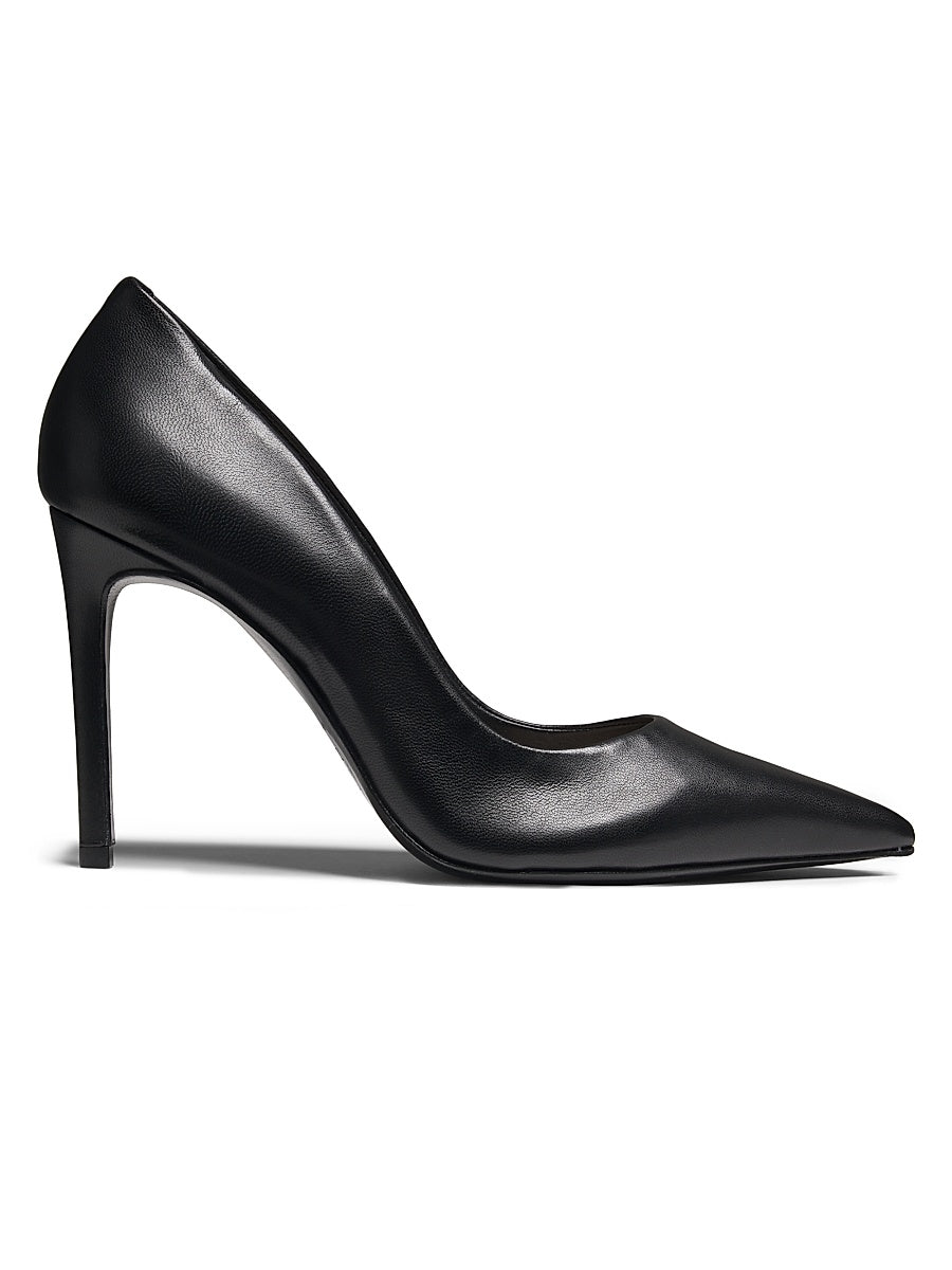 Lou 100MM Leather Stiletto Pumps