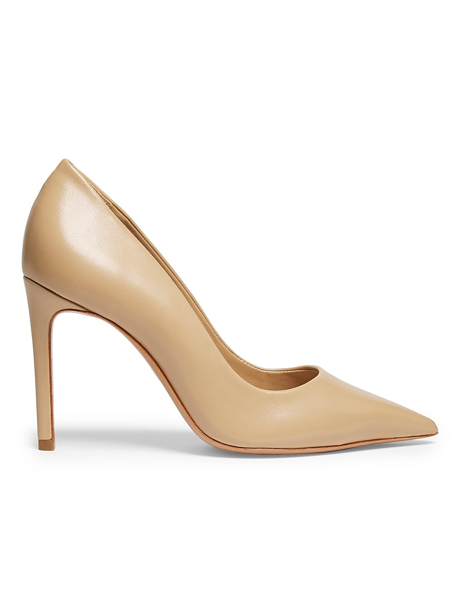 Lou 100MM Leather Stiletto Pumps