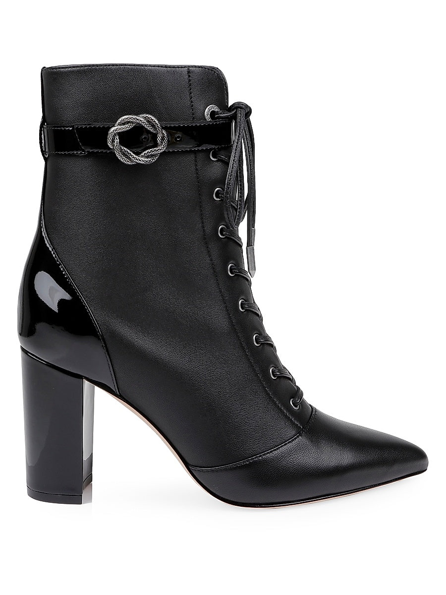 Elegante 85MM Leather Booties