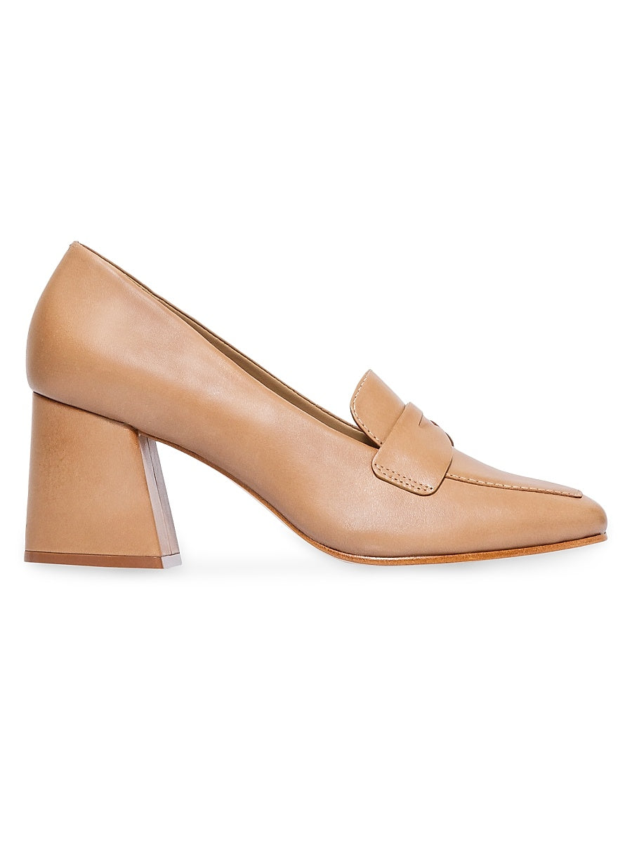 Nessa Block Heel Loafers