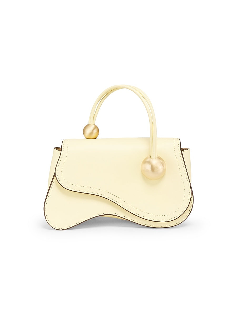 Kazia Leather Top Handle Bag