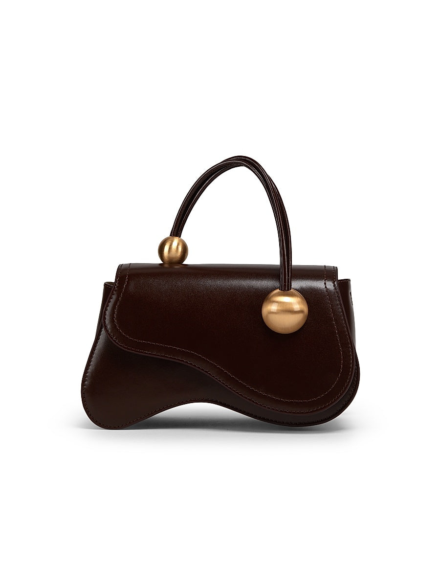 Kazia Leather Top Handle Bag