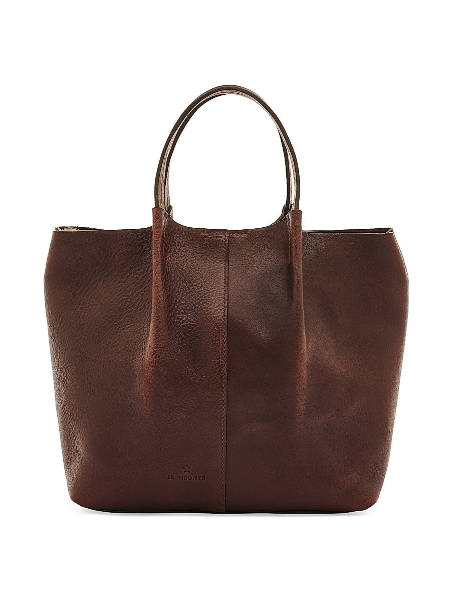 Nina Leather Tote Bag