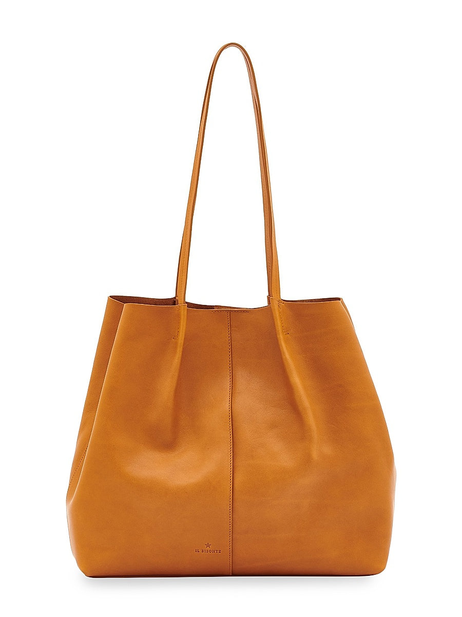 Nina Leather Tote Bag