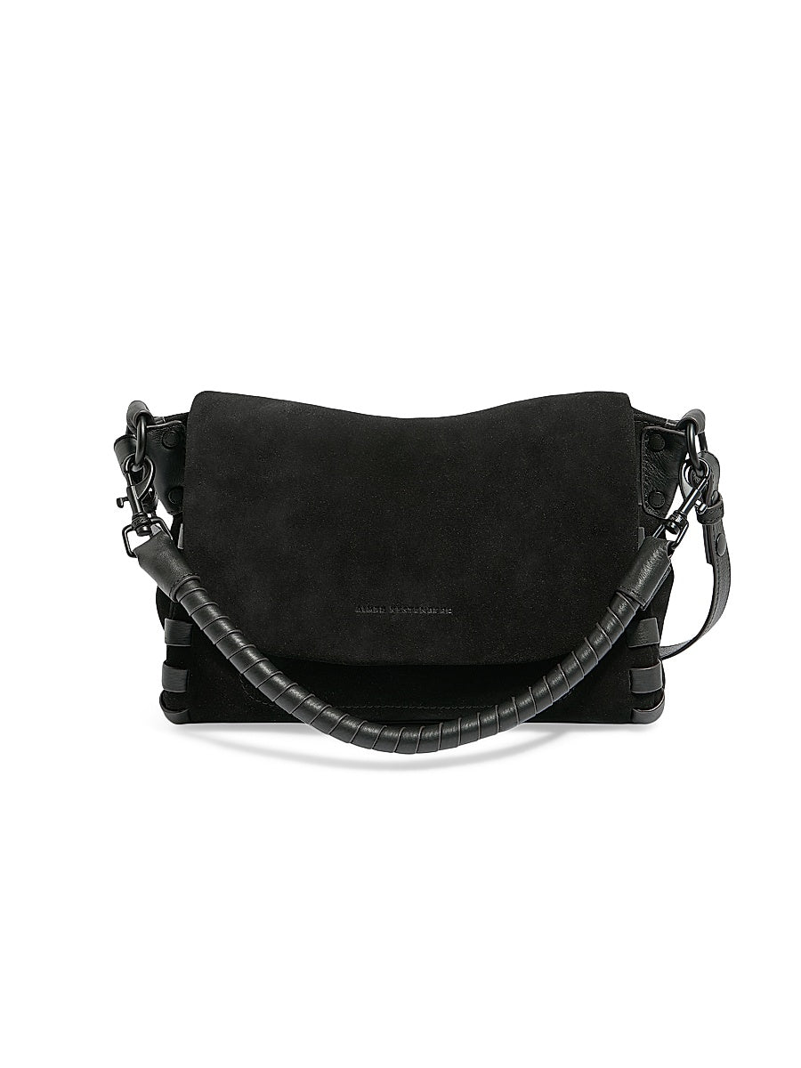 Zen Suede Convertible Crossbody Bag