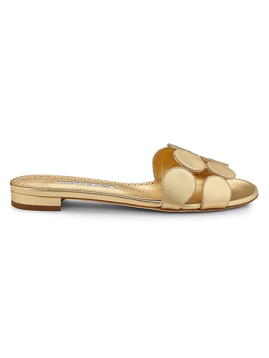 Haribal Nappa Leather Flats