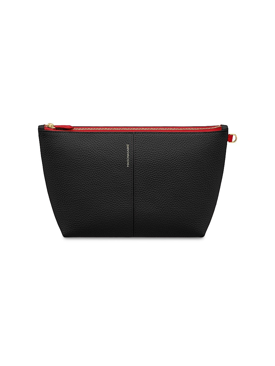 Medium Leather Flaire Pouch