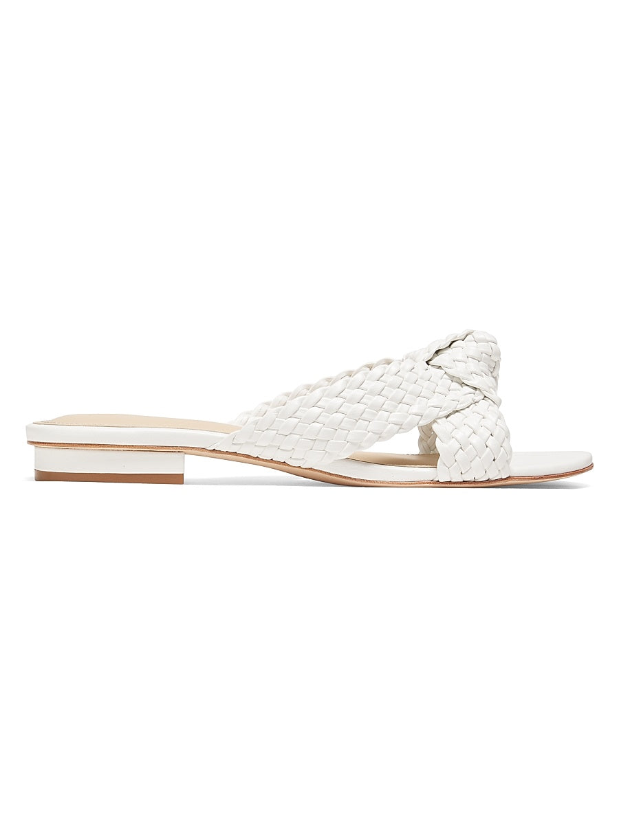 Braided Knot Leather Sandals