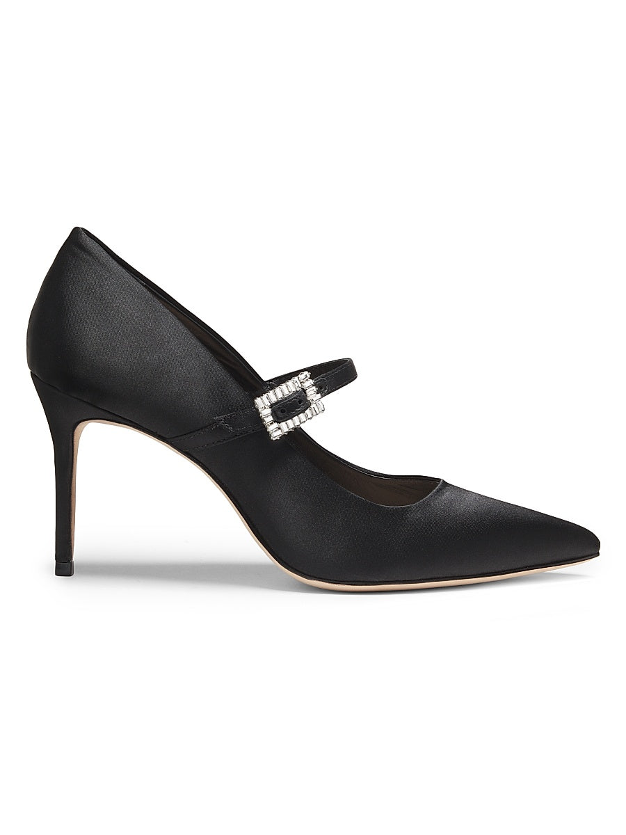 Satin 90MM Pumps