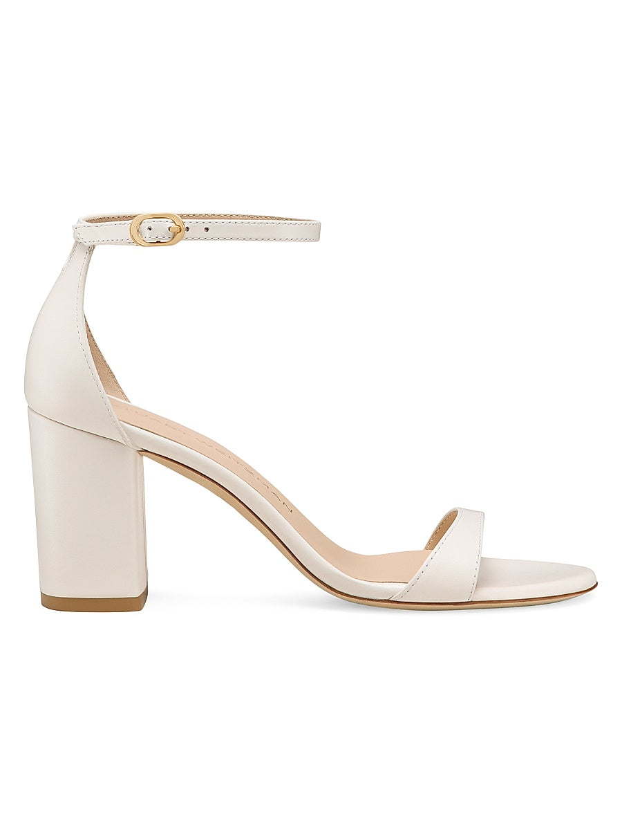 Nudist Block 75MM Leather Sandals