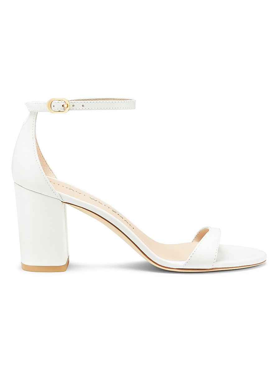 Nudist Block 75MM Leather Sandals