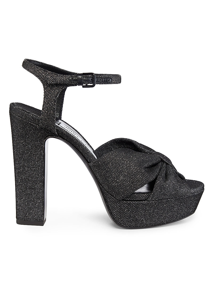 Heloise 120MM Glitter Platform Sandals