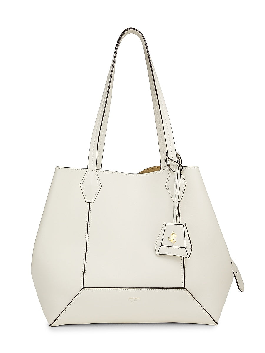 Medium Diamond Leather Tote Bag
