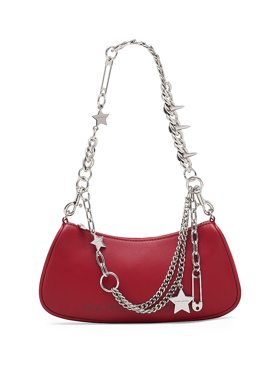 The Star Charm Leather Shoulder Bag
