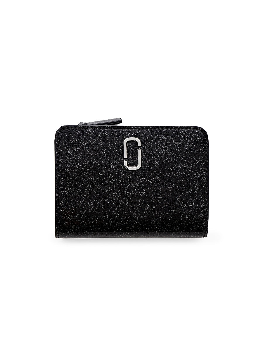 The Mini Coated Glitter Compact Wallet