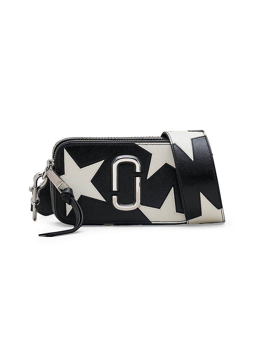 The Star Patchwork Leather Snapshot Crossbody Bag