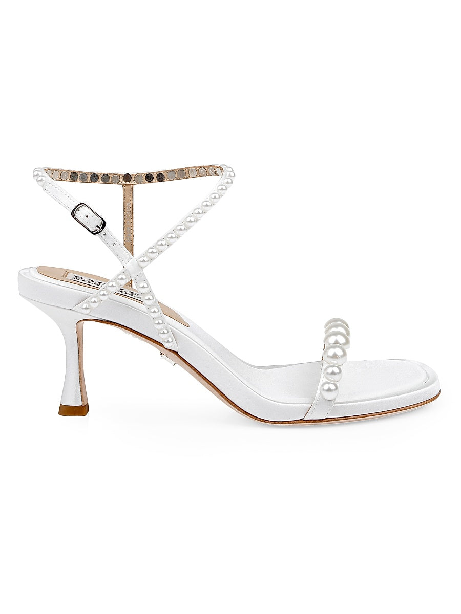 Jolie 65MM Satin Evening Sandals