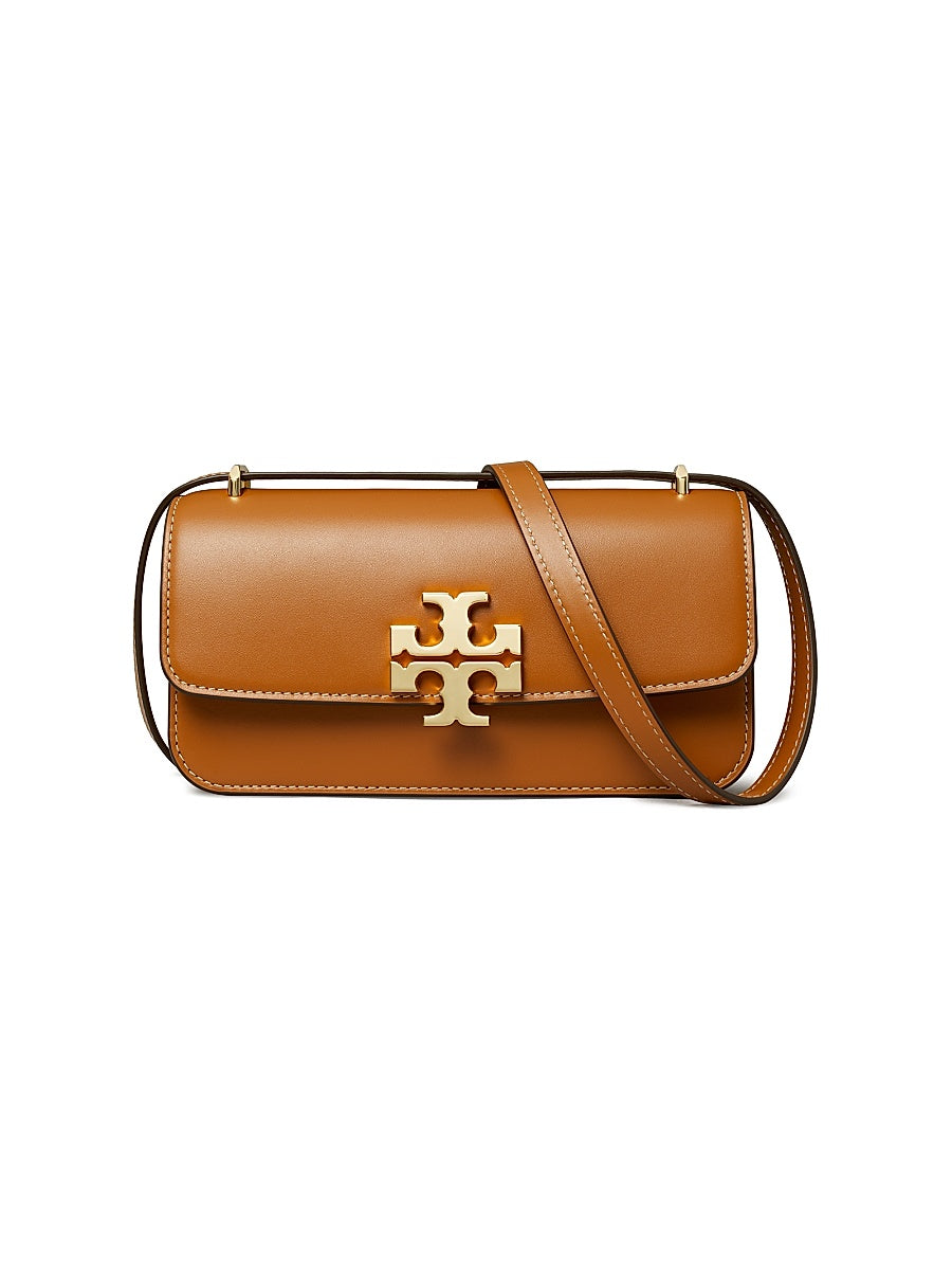 Small Eleanor Rectangular Leather Shoulder Bag