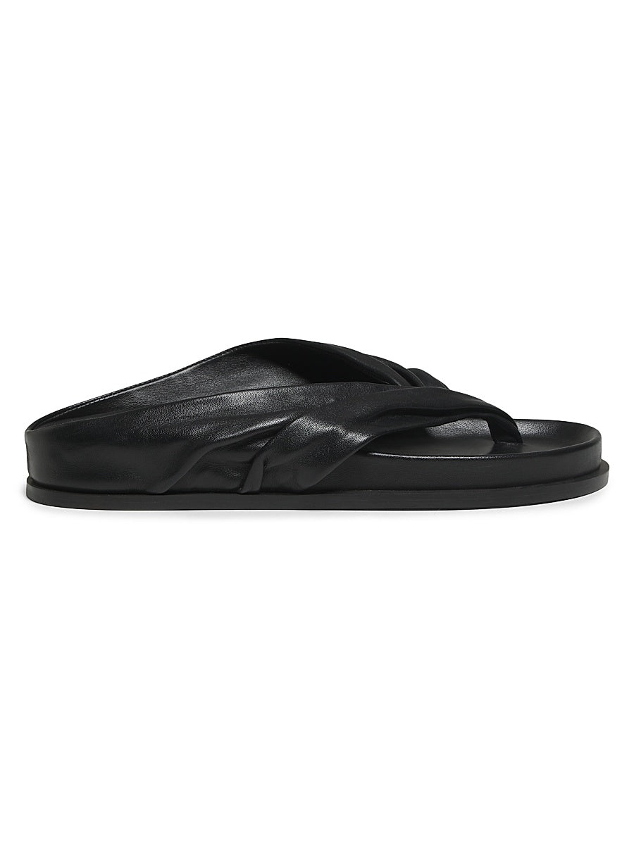 Shaw Leather Slide Sandals