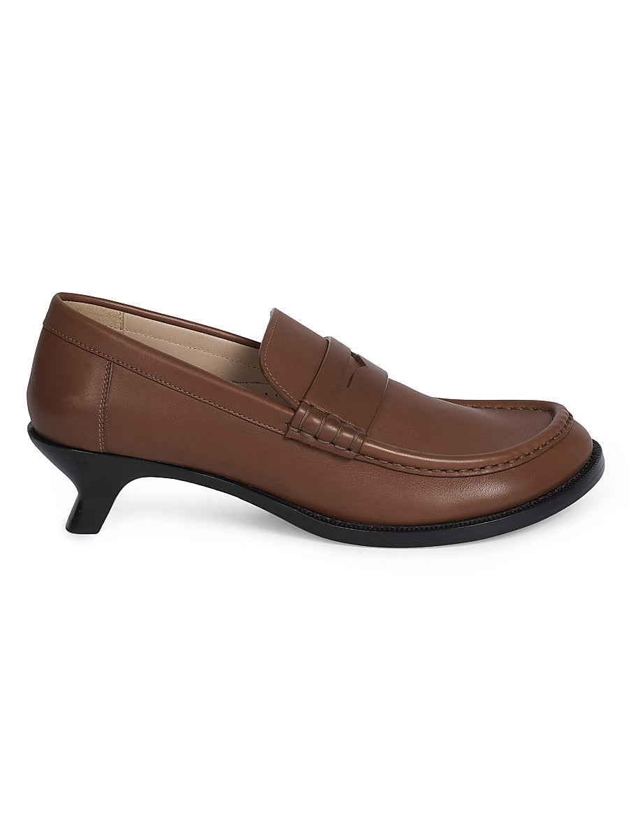 Campo Flap-Back Leather Loafers