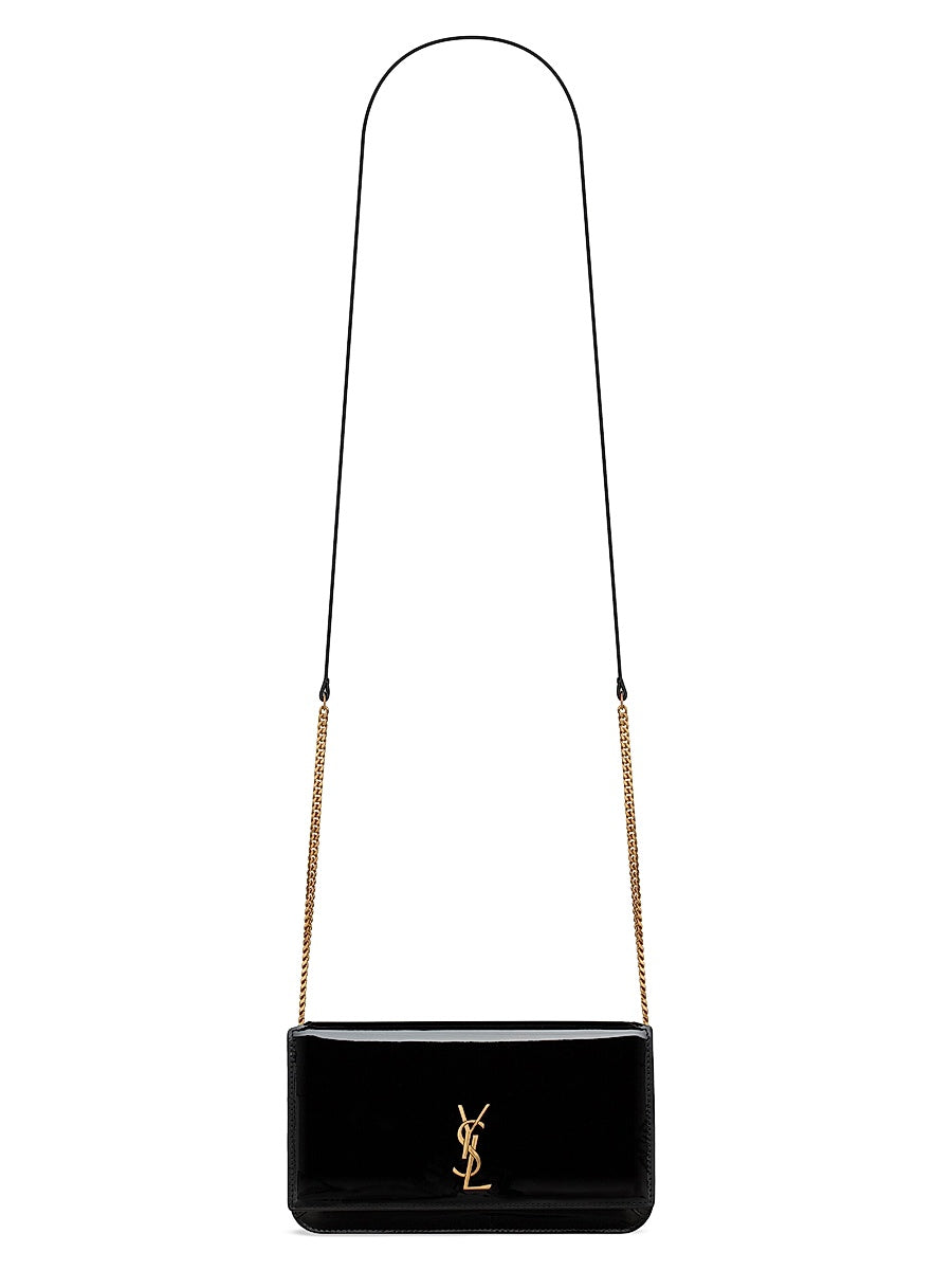 Cassandre Phone Holder in Patent Leather
