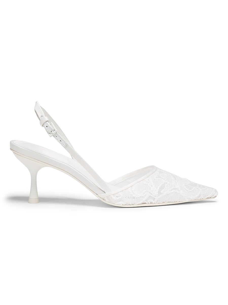 Dylan Lace Slingback Pumps