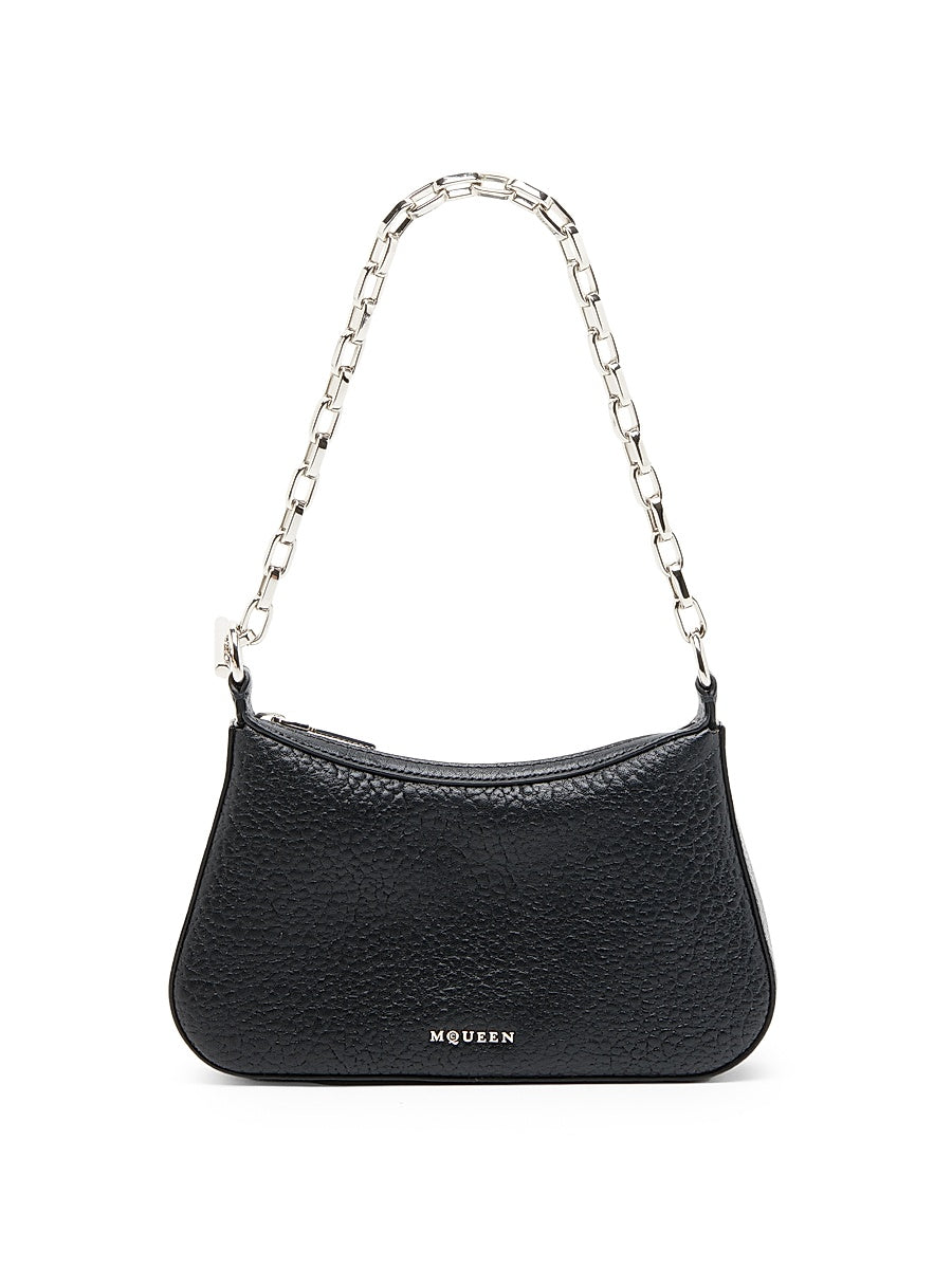Mini T-Bar Pouch Leather Shoulder Bag