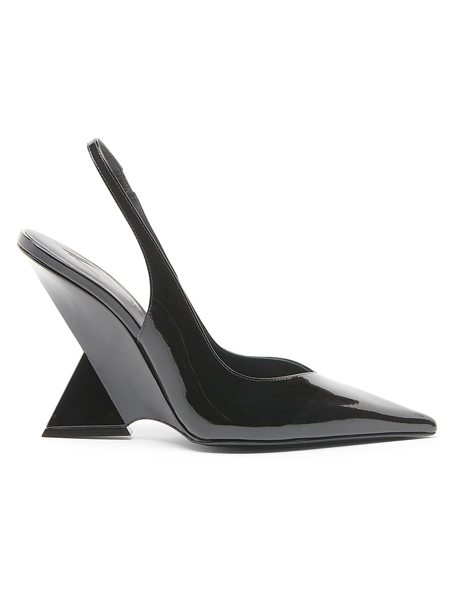 Cheope 105MM Patent Leather Slingback Pumps