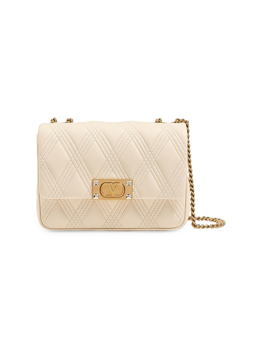 Quiltie 67 Medium Shoulder Bag in Quilted Nappa Leather