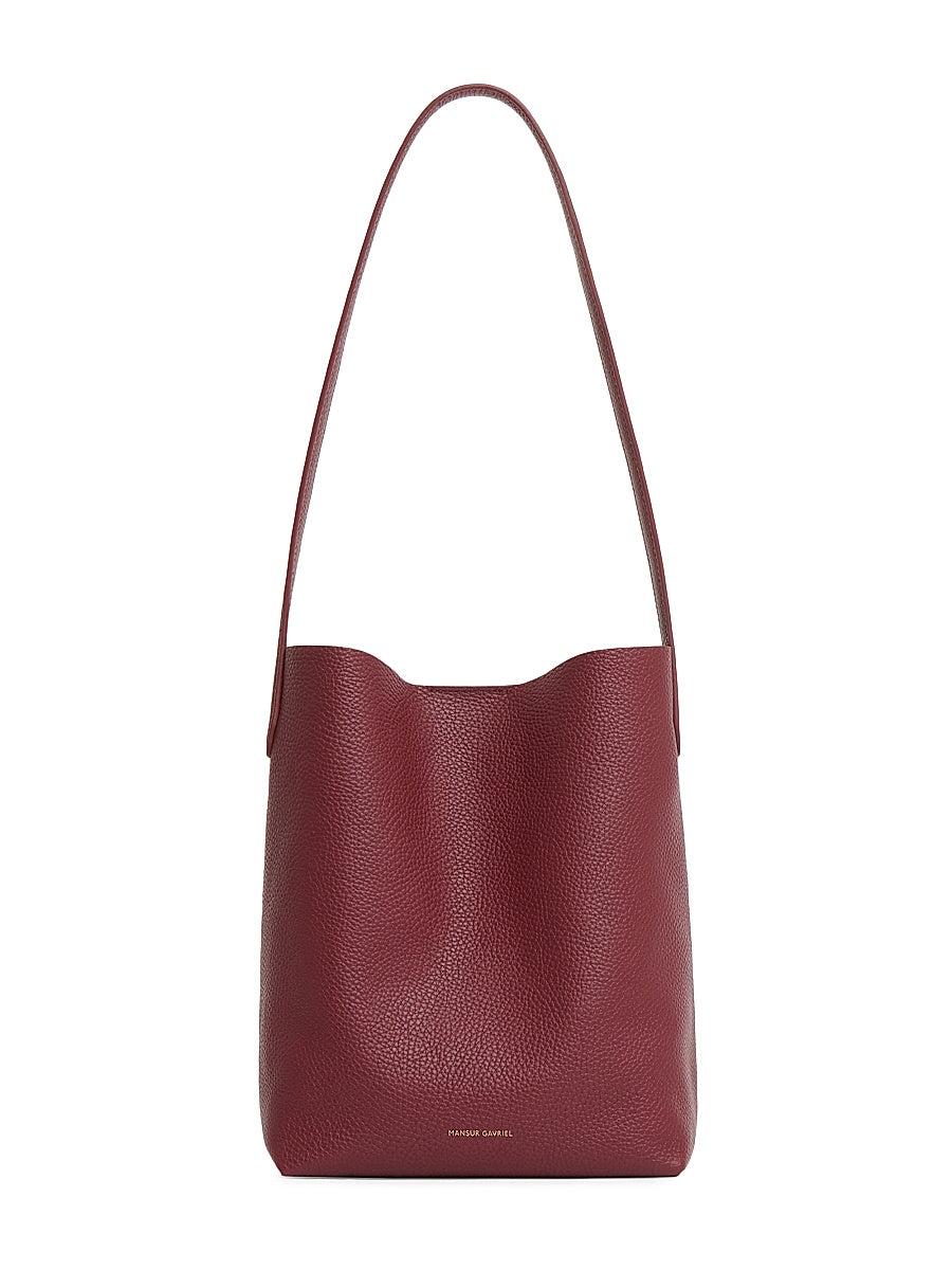 Mini Everyday Cabas Leather Shoulder Bag