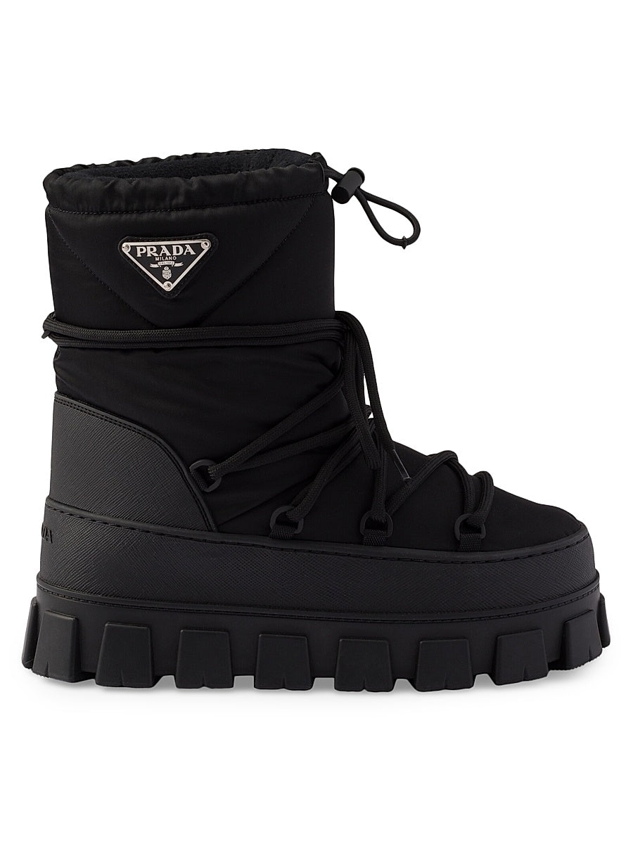 Re-Nylon Gabardine Apres-Ski Boots