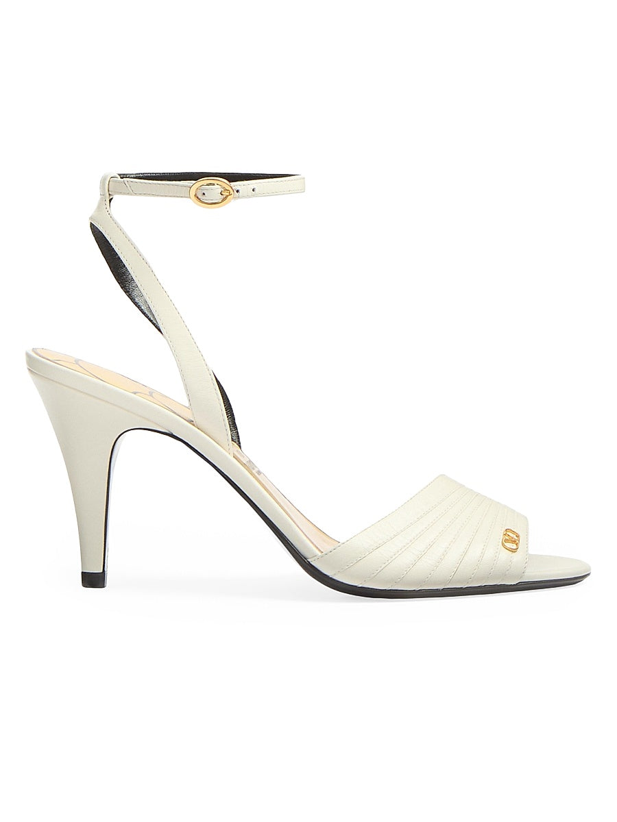 Ladycrush 85MM Sandals in Kidskin