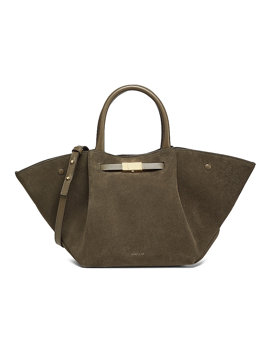 Midi New York Suede Tote Bag
