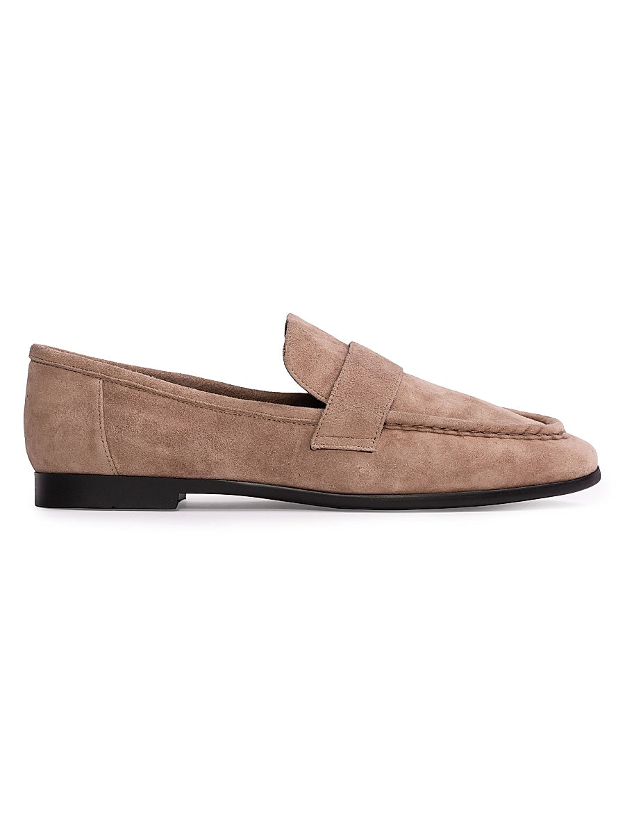 Arrow Suede Loafers