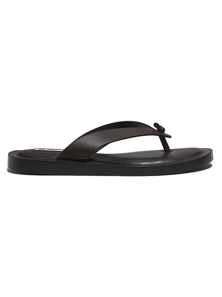 Knotted Leather Sandals