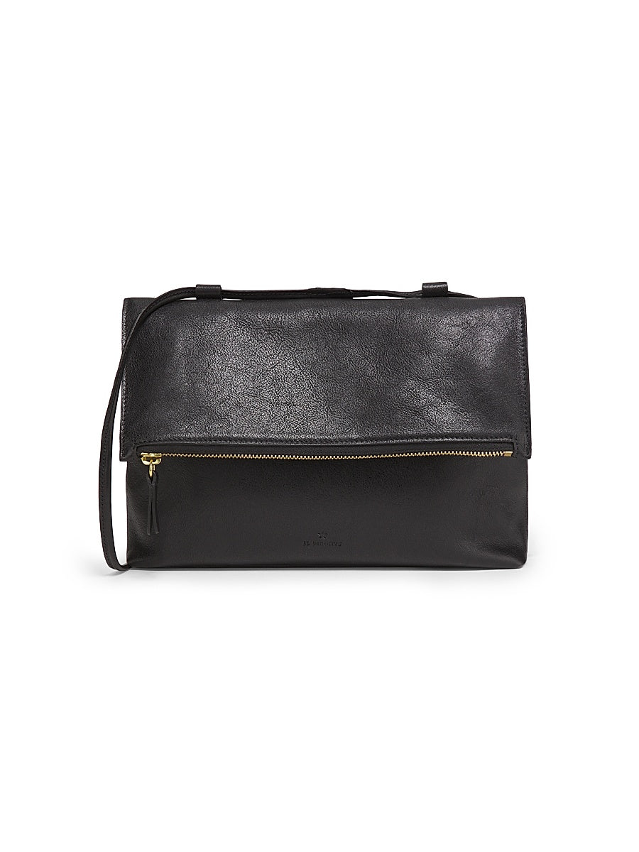 Anna Leather Crossbody Bag