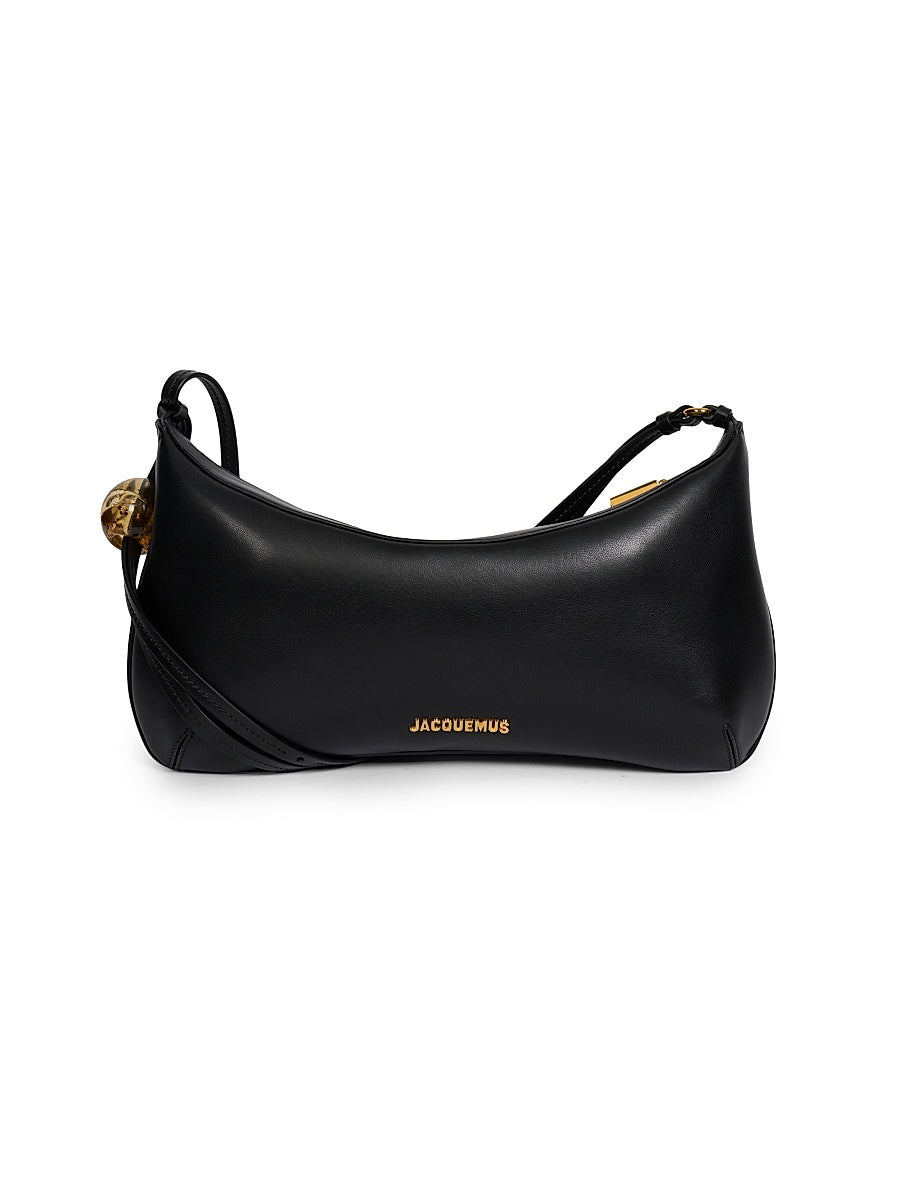 Le Grand Bisou Perle Leather Shoulder Bag