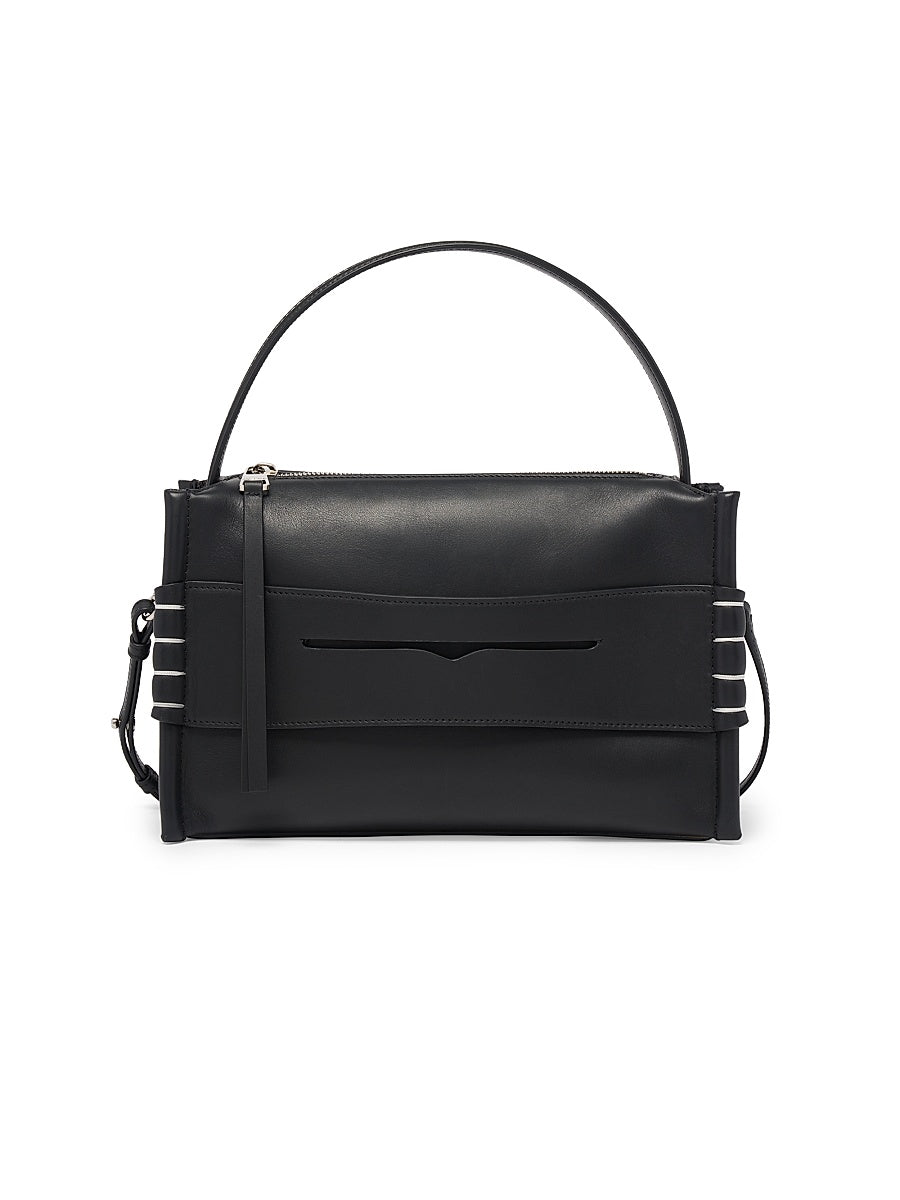 Loafer Leather Top Handle Bag