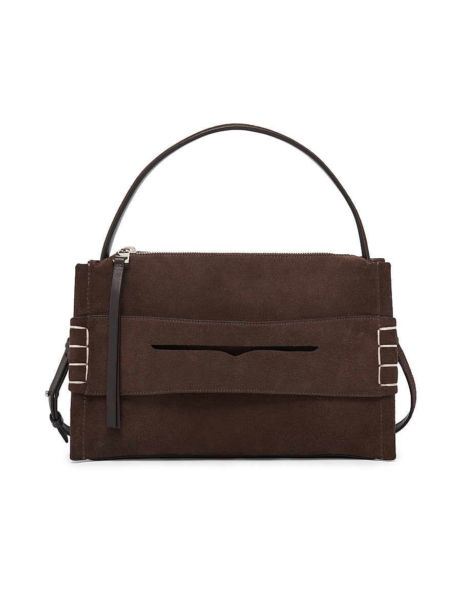 Loafer Leather Top Handle Bag