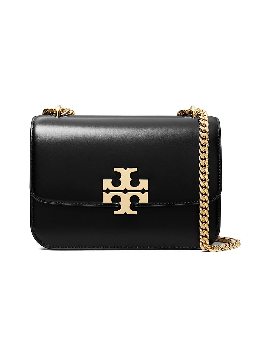 Small Eleanor Square Leather Shoulder Bag