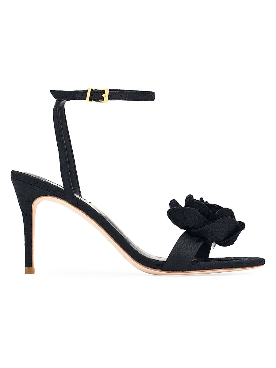 Chelsea 85MM Rose Cloque Sandals