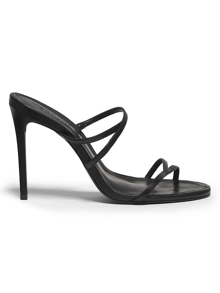 Diana 100MM Leather Stiletto-Heel Sandals