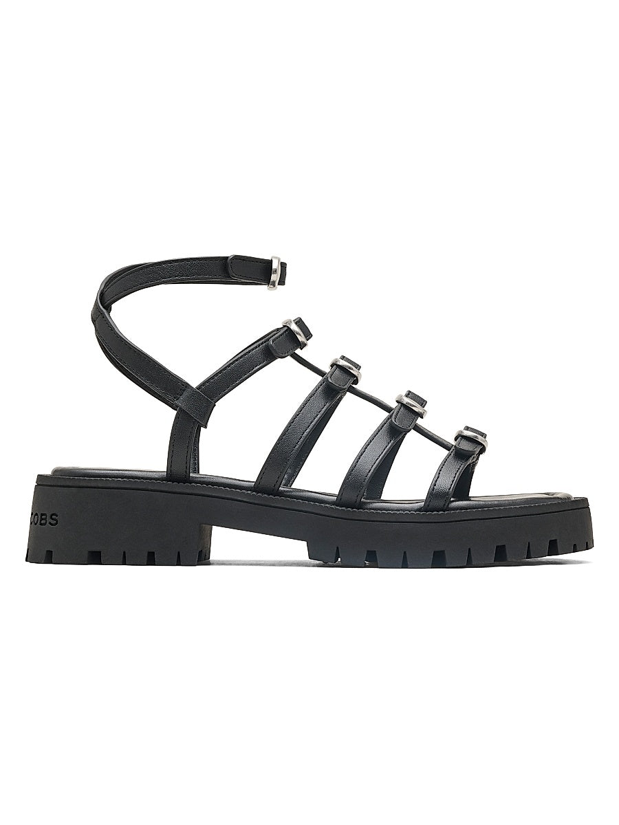 Kiki Leather Gladiator Sandals