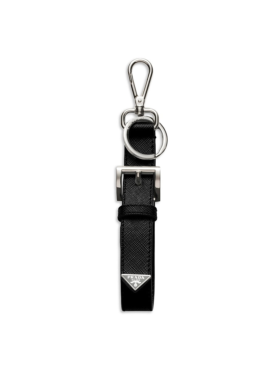 Saffiano Leather Key Ring