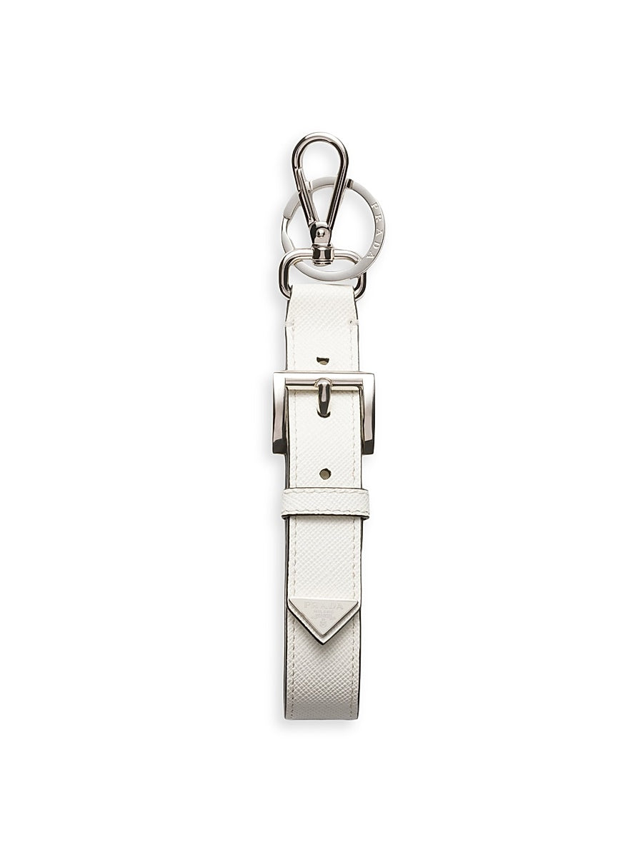 Saffiano Leather Key Ring
