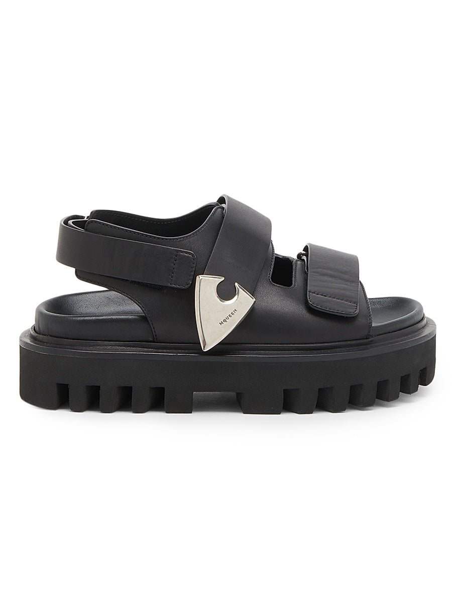 Platform Leather Sandals